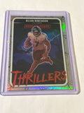 2025 Panini Rookies & Stars - Thrillers Bijan Robinson #10 Silver