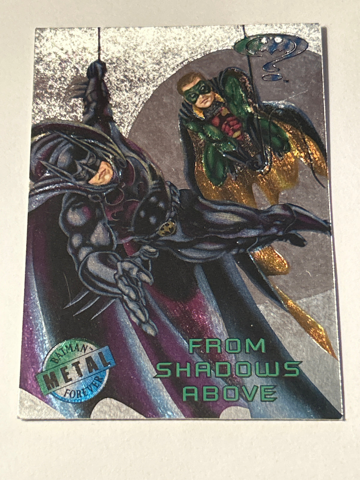 From Shadows Above" (Card #78) Batman Metal Formation –Batman & Robin