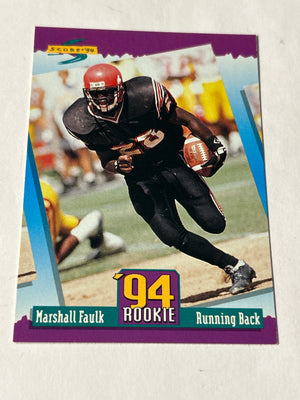 1994 Score Marshall Faulk Rookie Card (RC) San Diego State