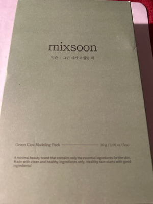 Mixsoon Green Cica Modeling Pack – 5 Pack – Soothing Cica Skincare – 30g