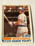 1982 Topps Robin Yount #435 Milwaukee Brewers Hall of Fame