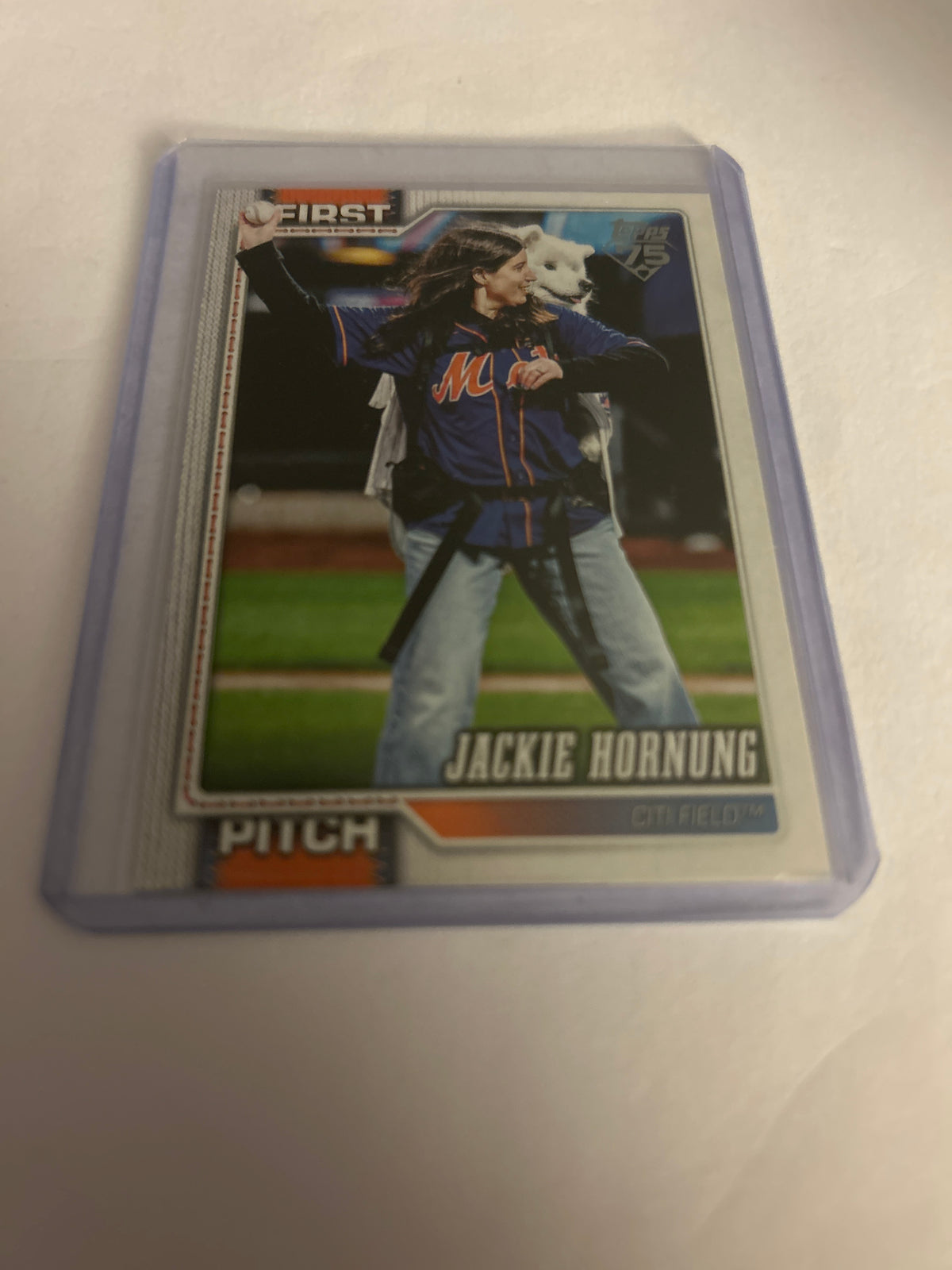 2026 Topps Series 1 - 2025 First Pitch New York Mets #FP-7