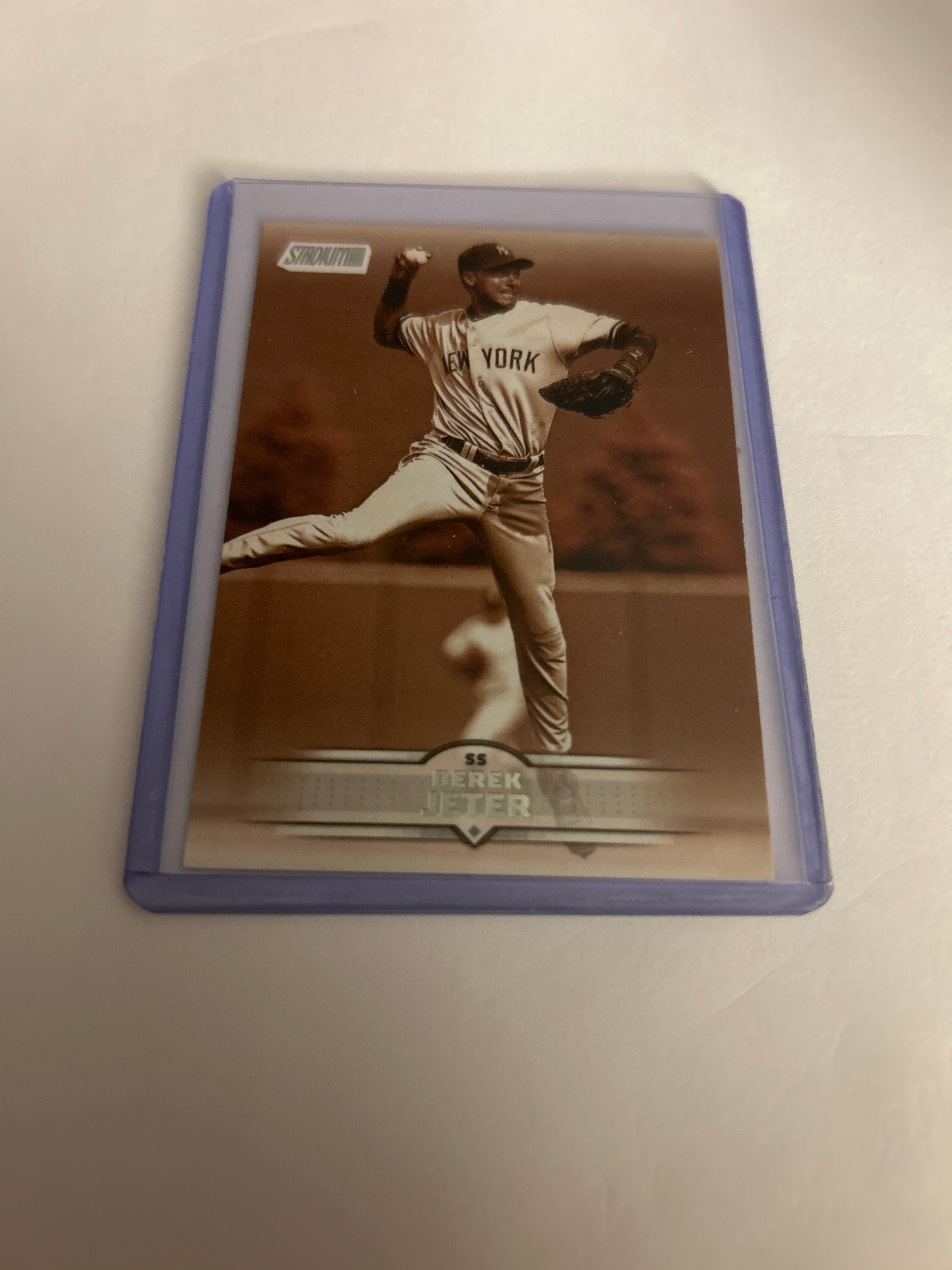 2025 Topps Stadium Club - Derek Jeter #172 Sepia