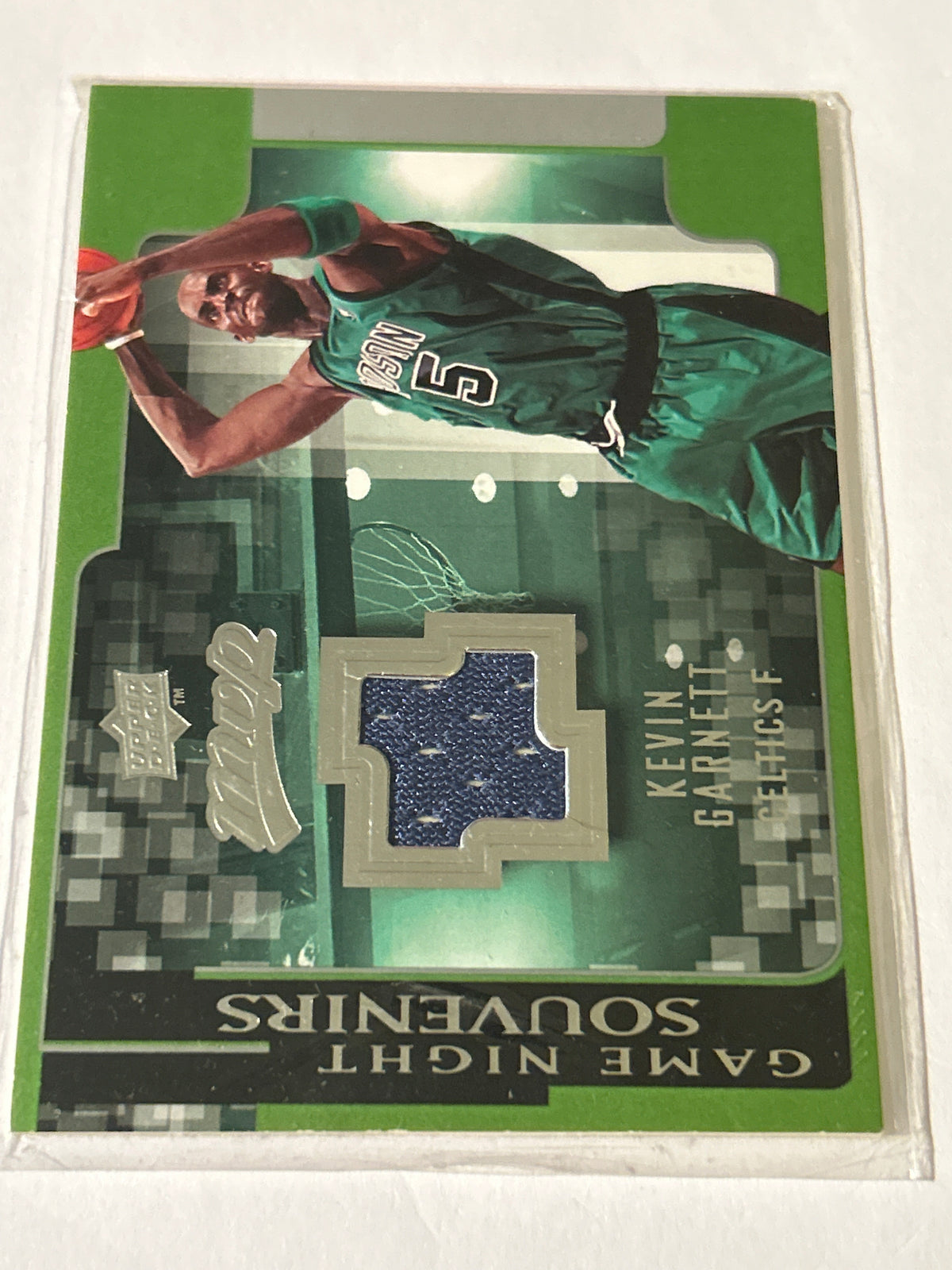 2008-09 Upper Deck MVP - Game Night Souvenirs Kevin Garnett #GN-KG (MEM)