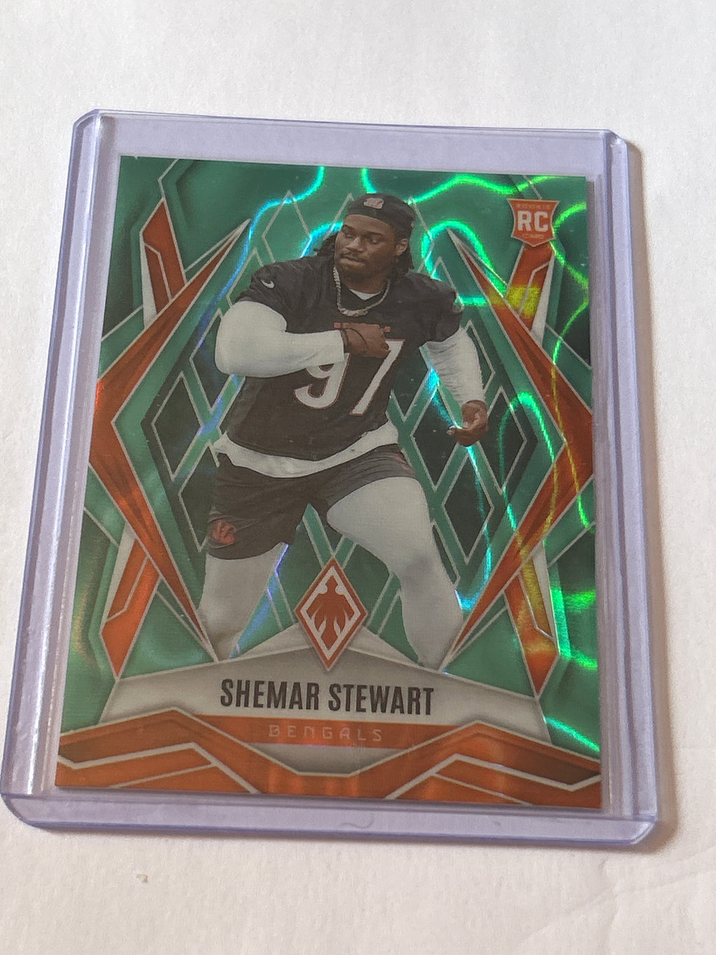 2025 Panini Phoenix - Rookies Shemar Stewart #211 Teal Lava 173/175 (RC)