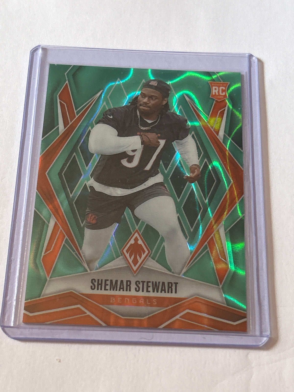 2025 Panini Phoenix - Rookies Shemar Stewart #211 Teal Lava 173/175 (RC)