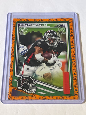 2025 Score Bijan Robinson- #223 Pumpkin