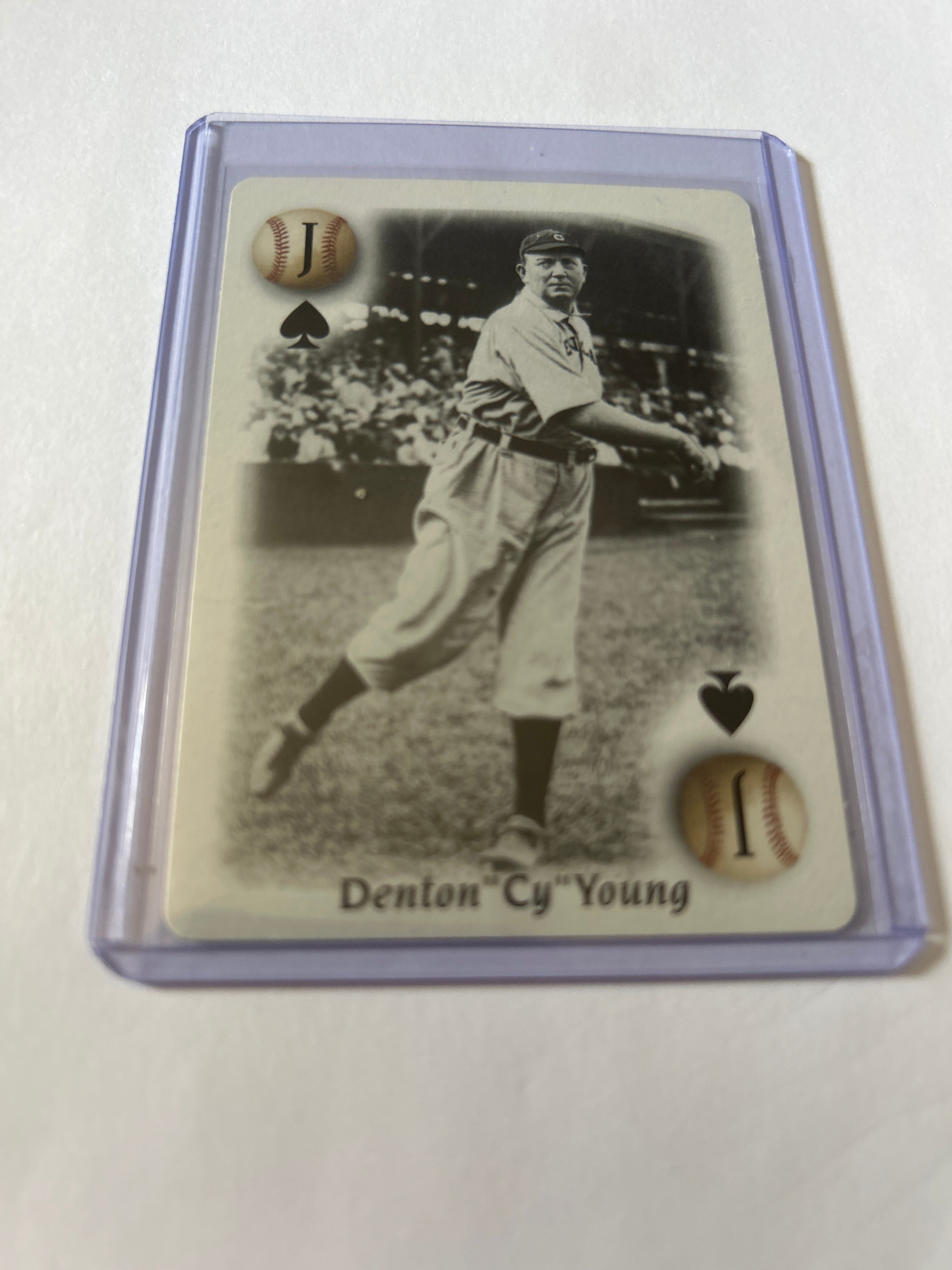 2000 U.S. Playing Card All-Century Team - Cy Young #JS