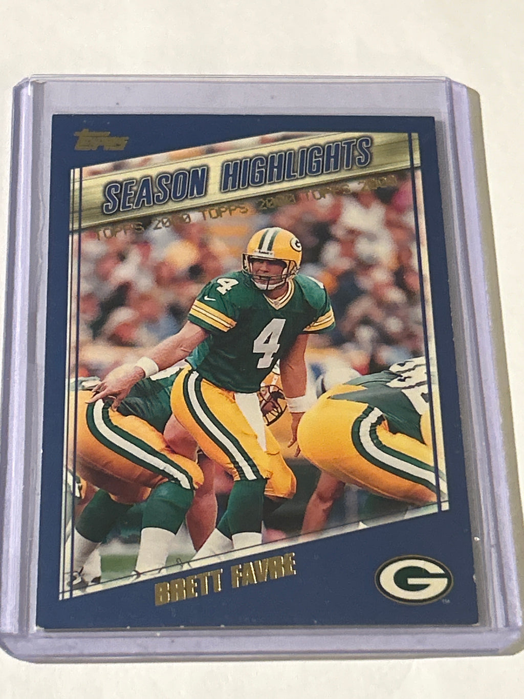 2000 Topps - Season Highlights Brett Favre #324