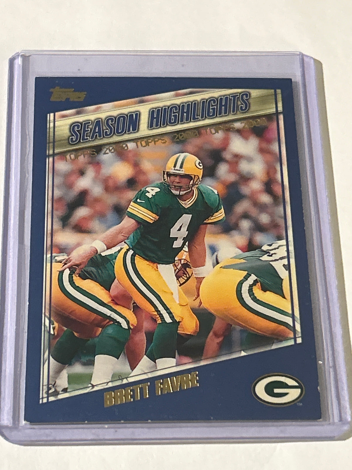 2000 Topps - Season Highlights Brett Favre #324