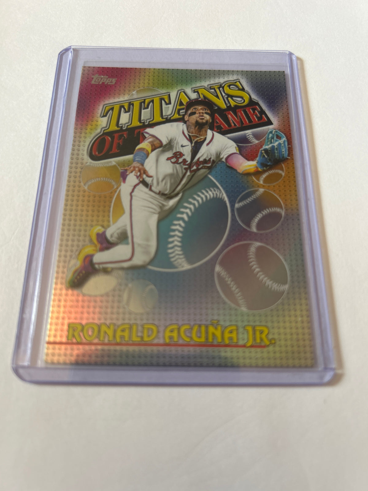2026 Topps Series 1 - Titans of the Game Ronald Acuña Jr. #TOG-7
