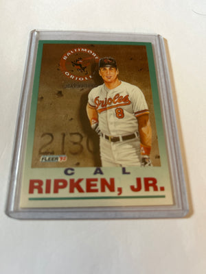 1992 Fleer - Pro Visions Cal Ripken #711