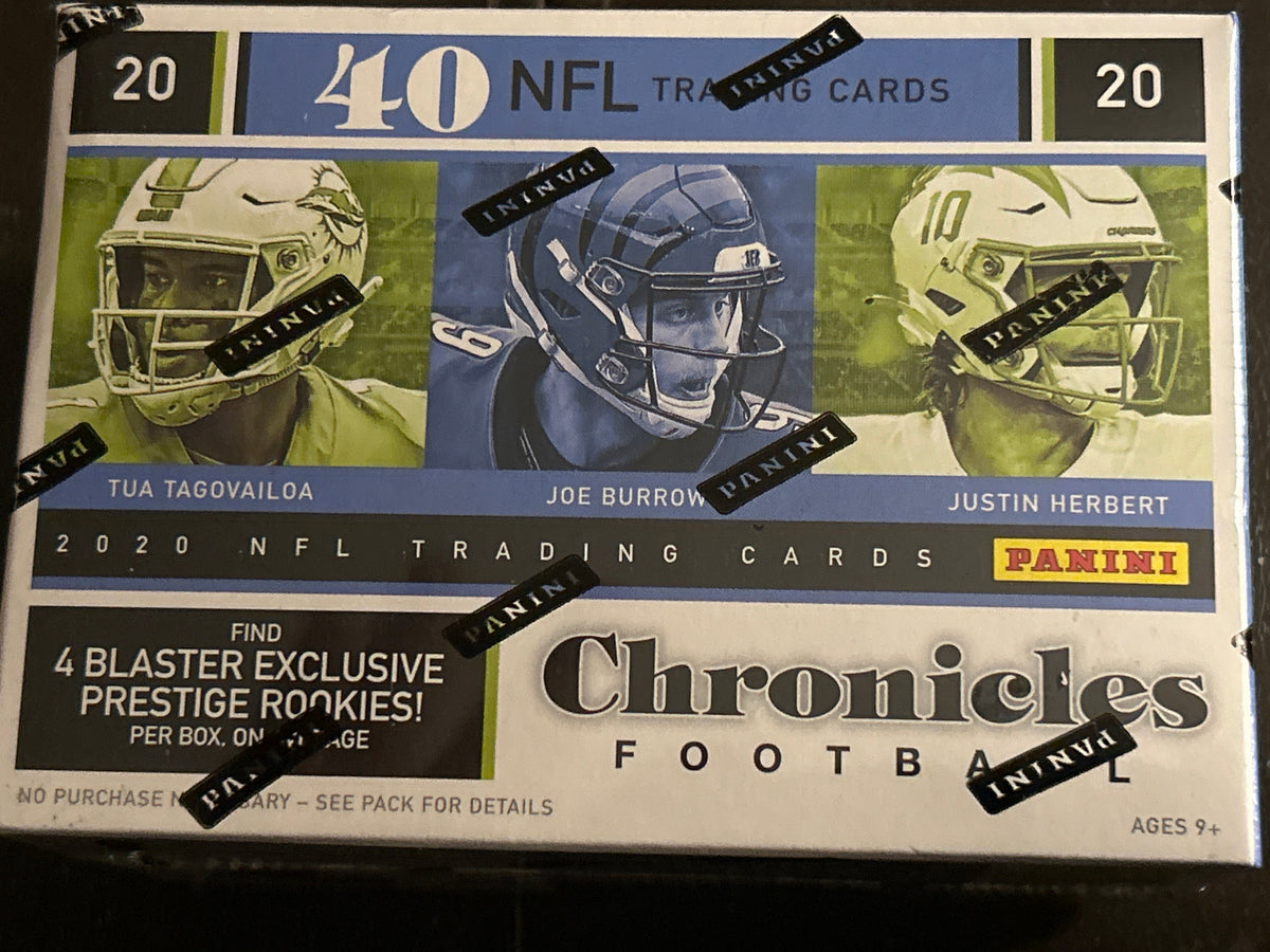 2020 Panini Chronicles Football Blaster Box, 40 Cards, Factory Sealed