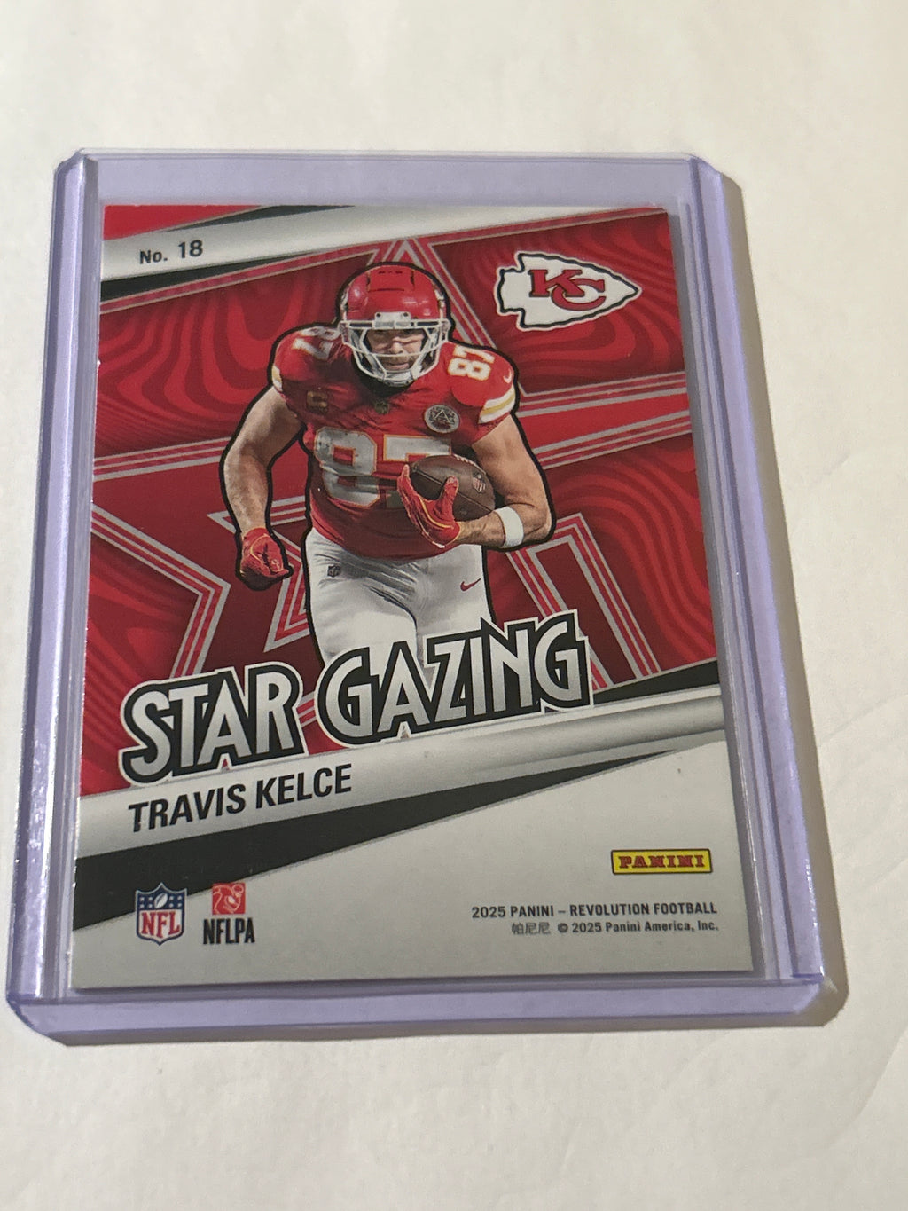 2025 Panini Revolution - Star Gazing Travis Kelce #18