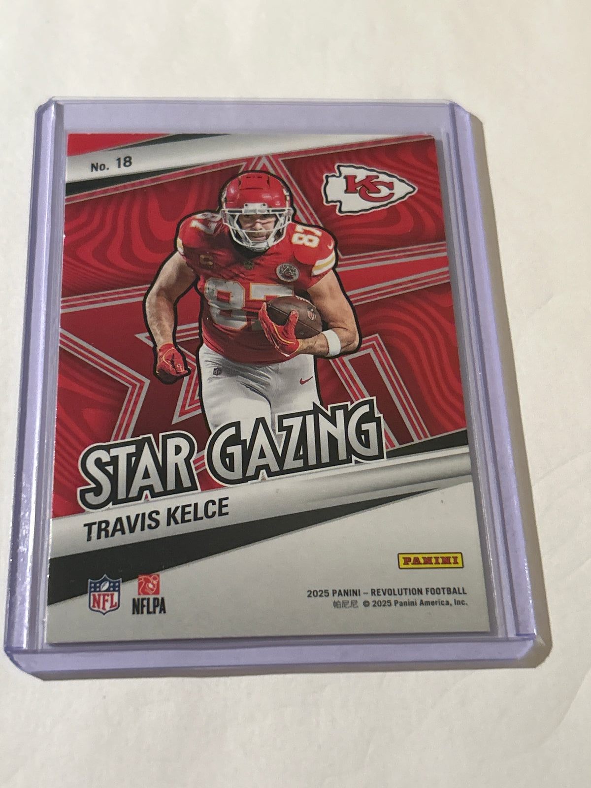 2025 Panini Revolution - Star Gazing Travis Kelce #18