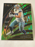 2025 Panini Select - Club Level Jake Ferguson #297 Neon Green shock prizm 669/800