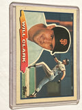 1988 Topps Big - Will Clark #9  *A on Back