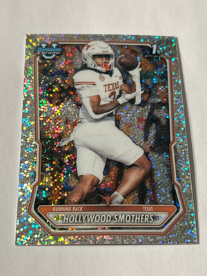 Bowman U Chrome Hollywood Smothers 1st Bowman Speckle Refractor Texas Longhorn