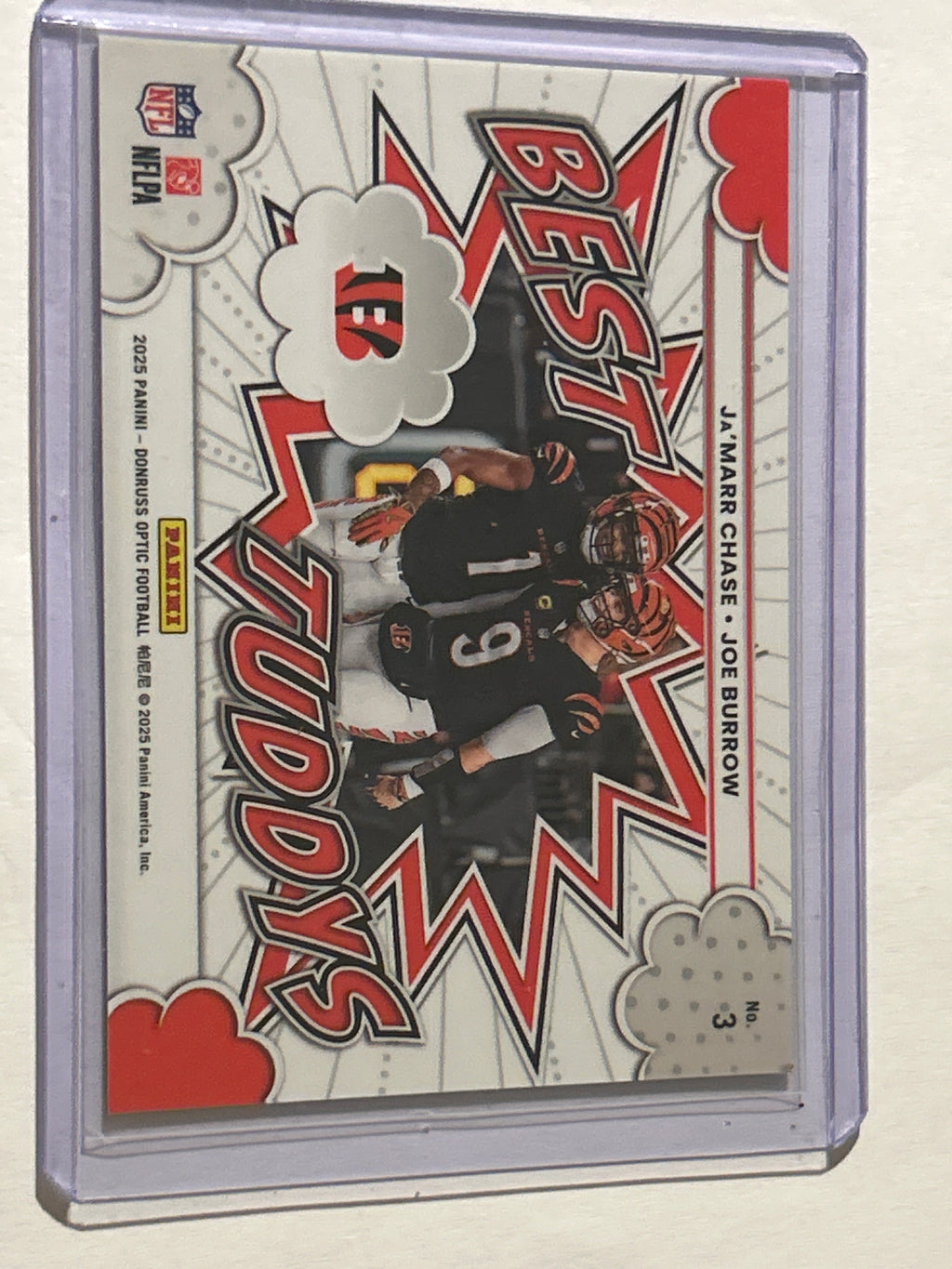 2025 Panini Donruss Optic - Best Buddy's Joe Burrow, Ja'Marr Chase #3