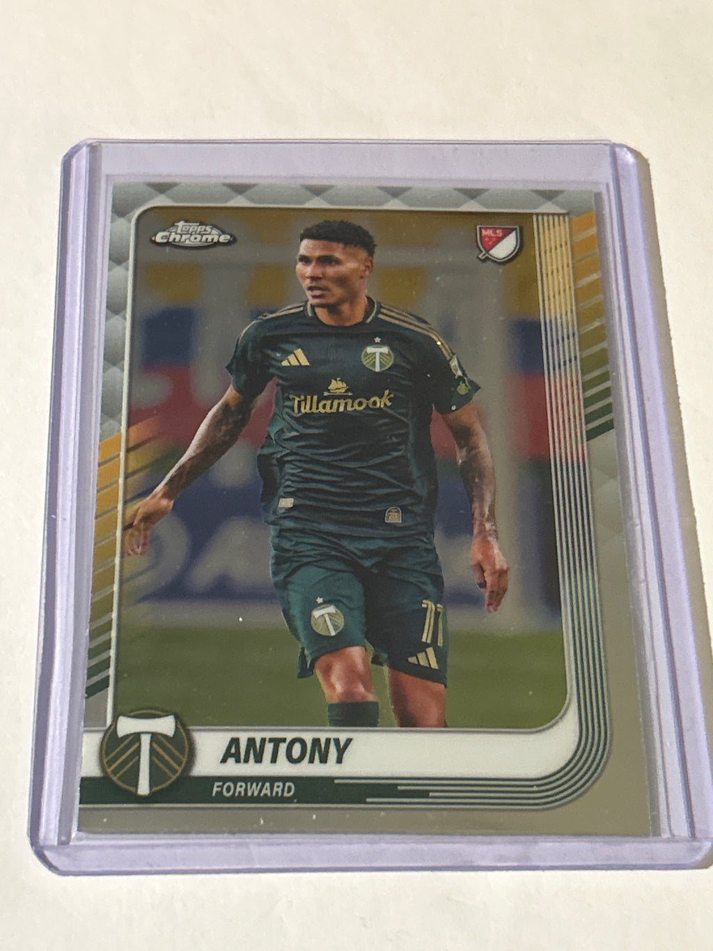 2025 Topps Chrome Mls - Antony #157 Refractor (RC)
