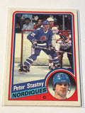 1984-85 Peter Stastny Quebec Nordiques HOF
