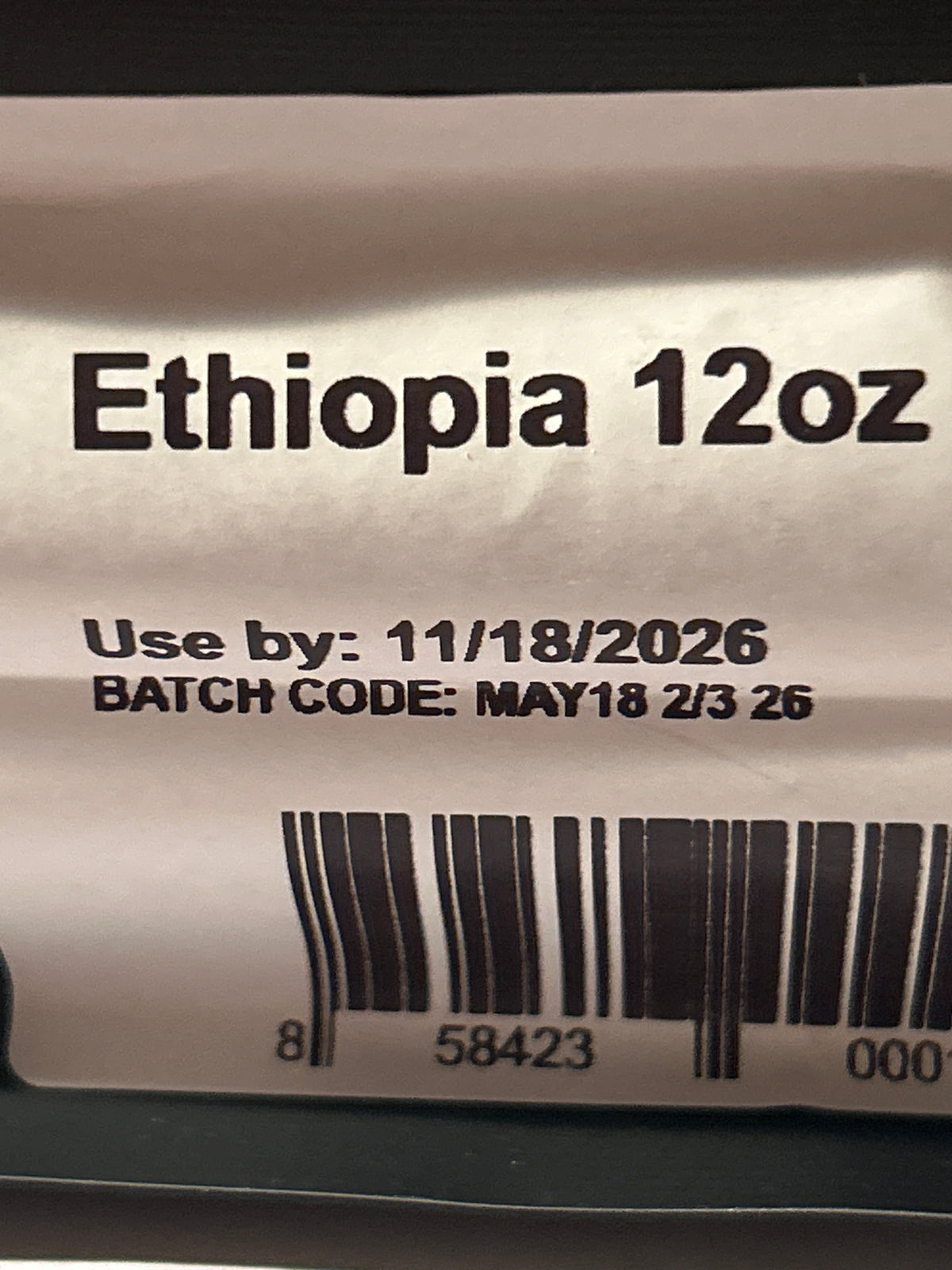 New Harvest Coffee Roasters Natural Misty Valley – Ethiopia Yirgacheffe – Single Origin – Light Roast – Whole Bean – 12 oz (Best By 11/26)