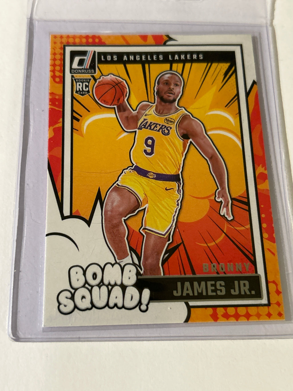2024-25 Panini Donruss - Bomb Squad Bronny James #14 (RC)