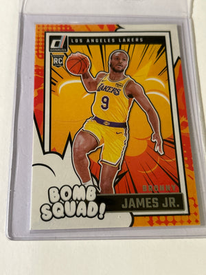 2024-25 Panini Donruss - Bomb Squad Bronny James #14 (RC)
