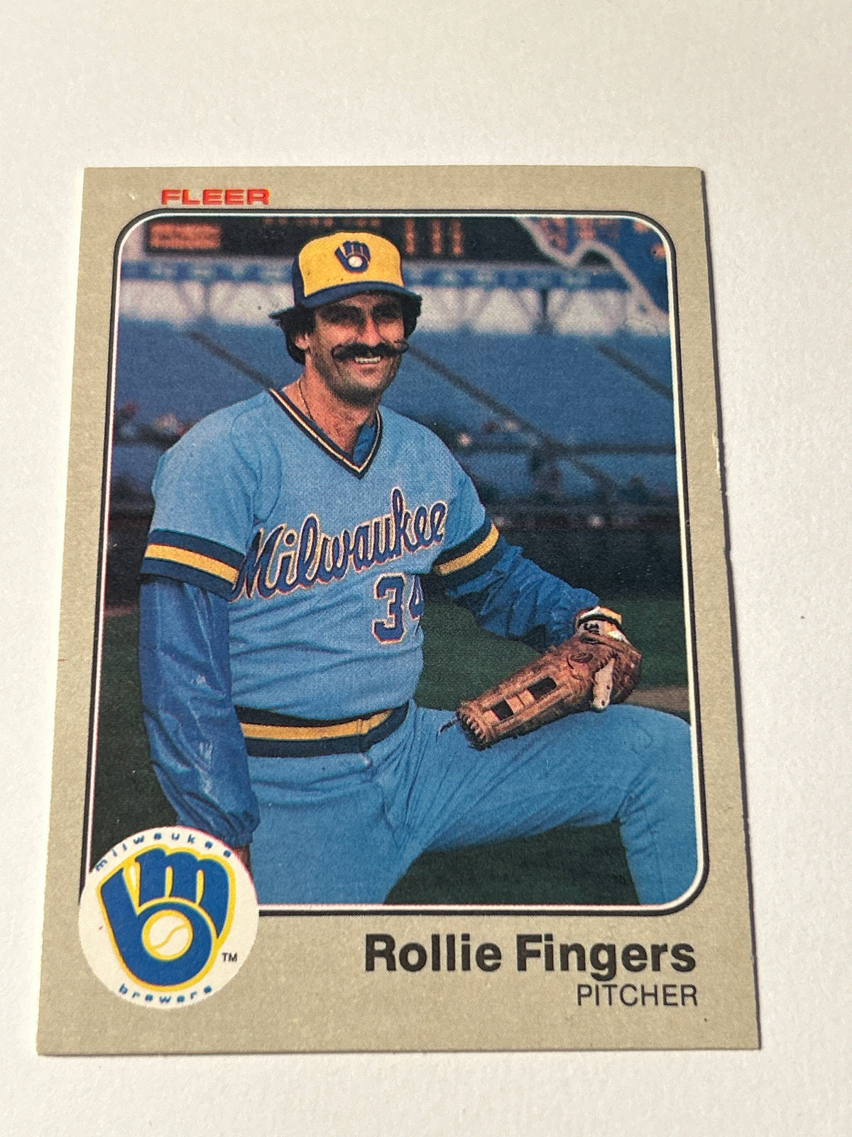 1983 Fleer Rollie Fingers #33