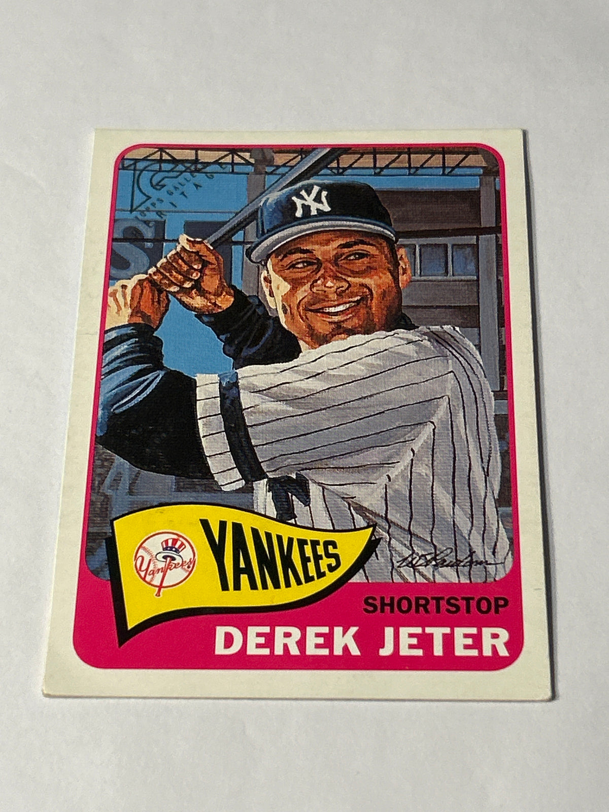 2001 Topps Gallery - Heritage Derek Jeter #GH8