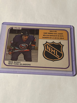 1981-82 O-Pee-Chee - Mike Bossy #388