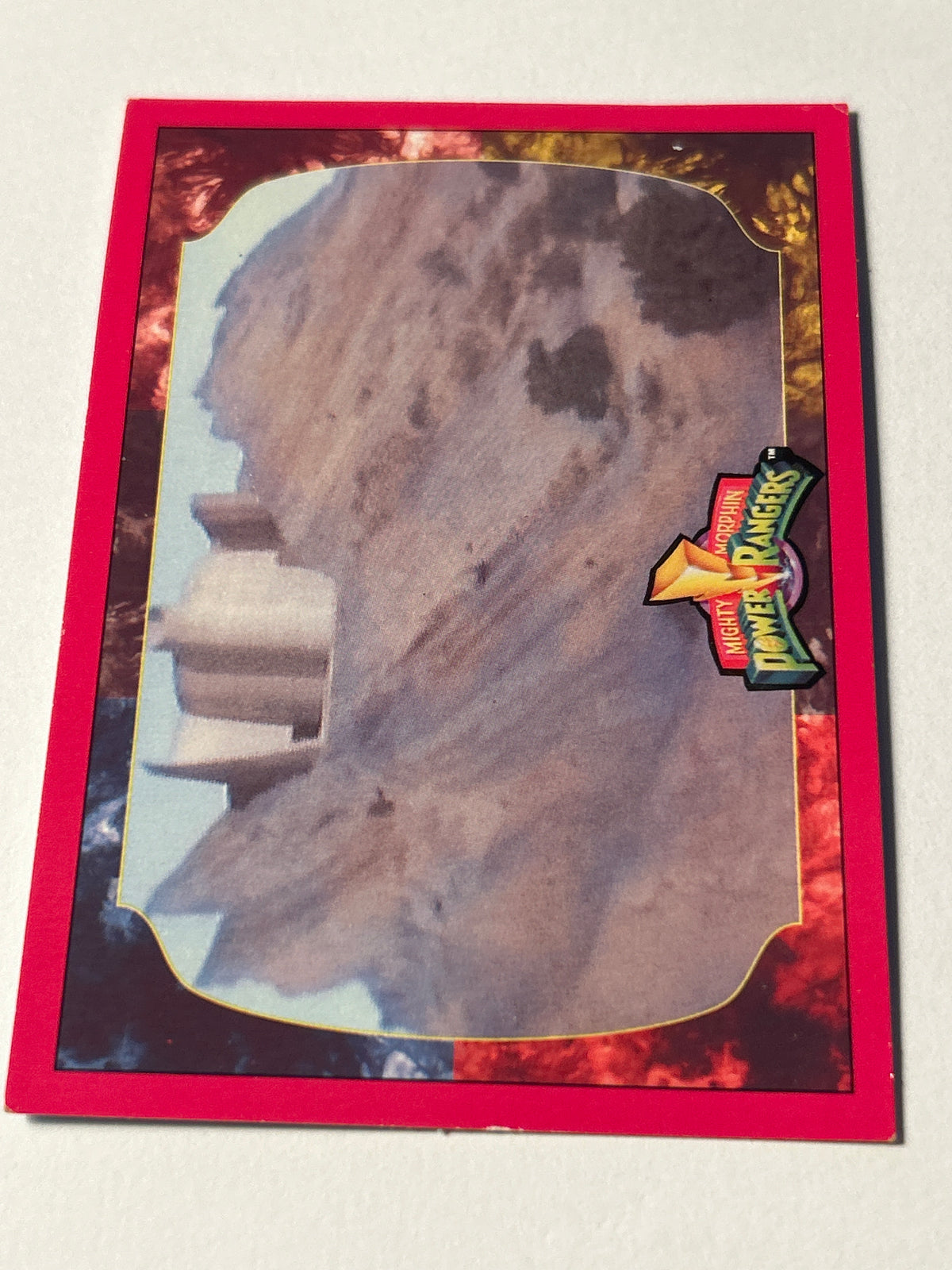 1994 collect-A-Card #112-Mighty Morphin Power Rangers Collector Card – Command Center