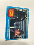 1977 Topps Star Wars #7 The Villainous Darth Vader, Blue Series 1, Two-Star Variant, VG