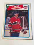 1988-89 O-Pee-Chee Larry Robinson Montreal Canadiens HOF
