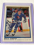 1990-91 O-Pee-Chee Premier - Mats Sundin #114 (RC)