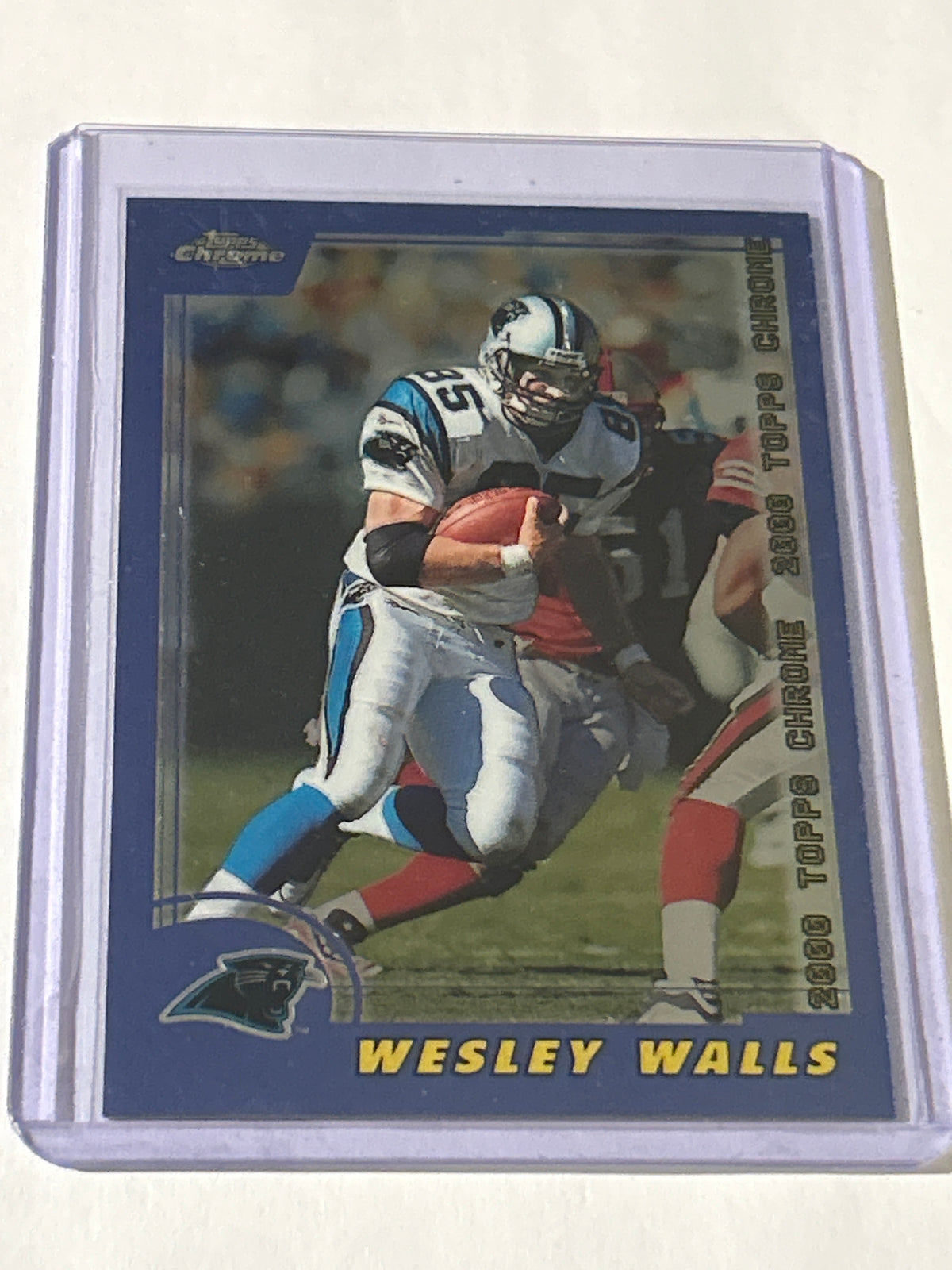 2000 Topps Chrome - Wesley Walls #163 Refractor