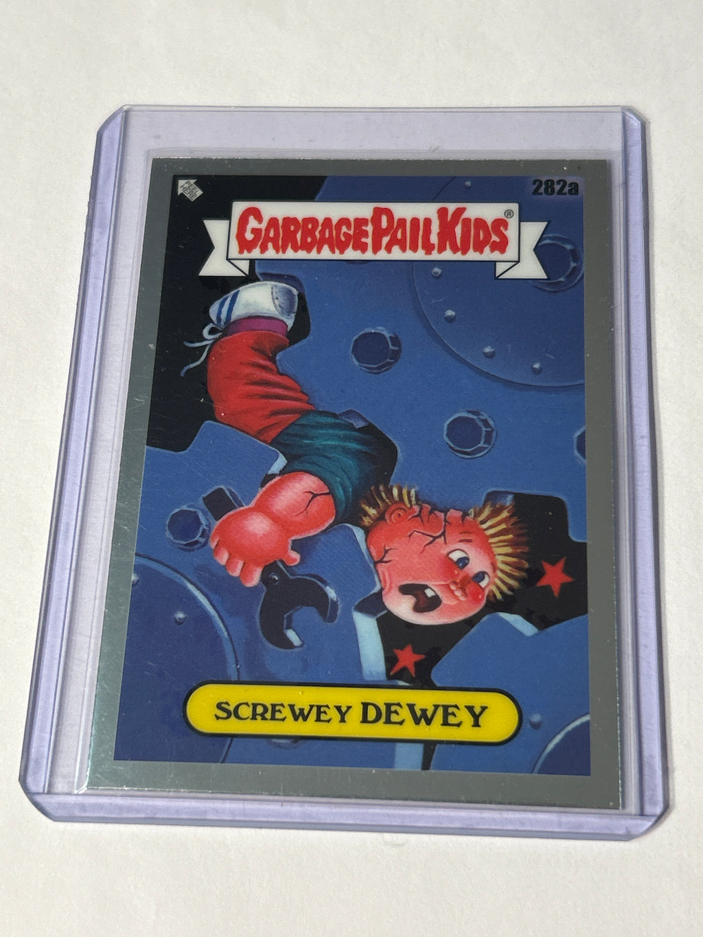 Garbage Pail Kids 282a Screwey Dewey – Card# 282a