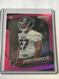 2025 Panini Prizm - Rookies James Pearce Jr. #364 Pink Prizm (RC)