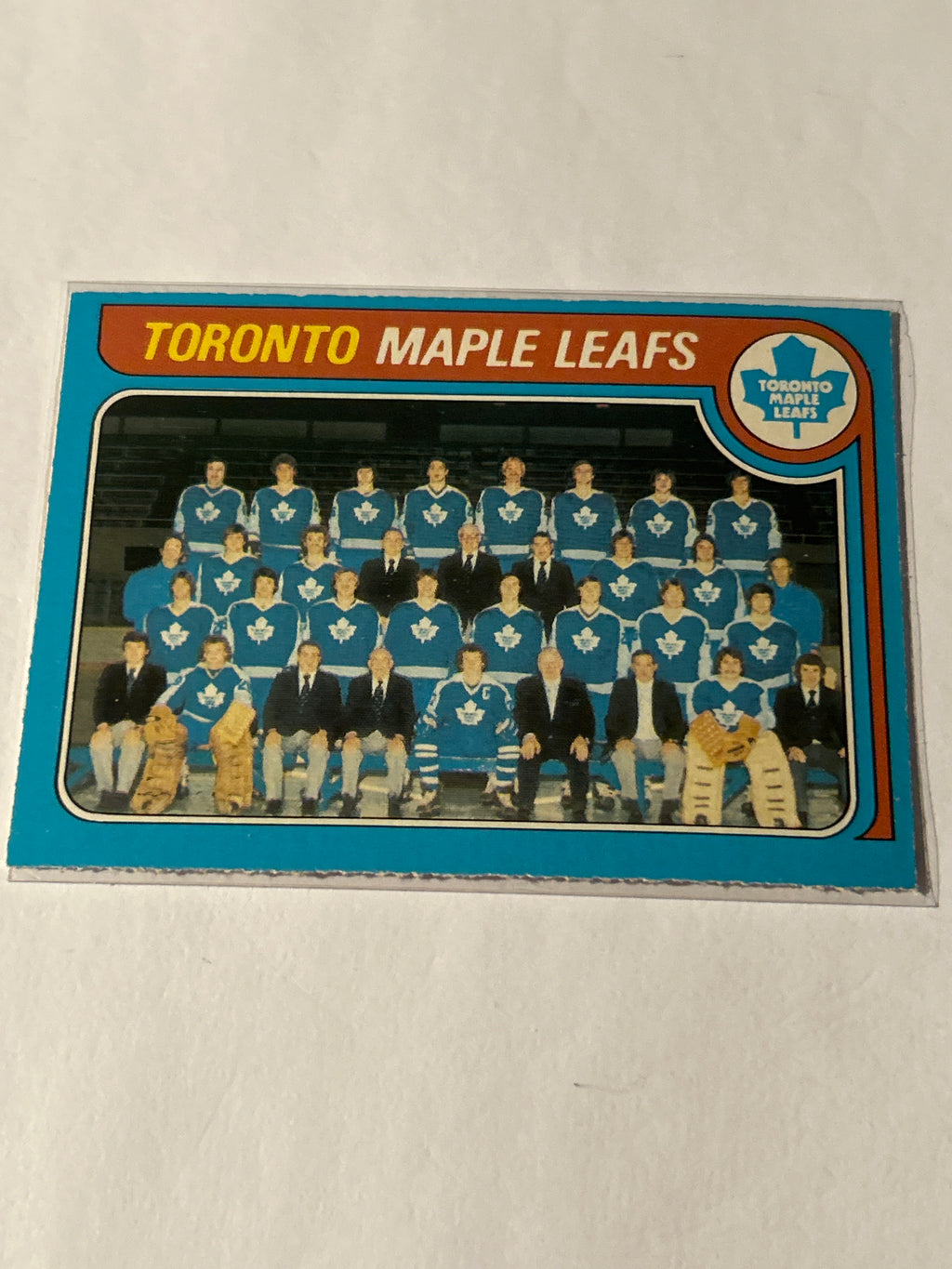 1979-80 Topps - Team Checklist Toronto Maple Leafs #258