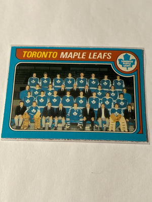 1979-80 Topps - Team Checklist Toronto Maple Leafs #258
