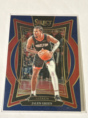 2024-25 Panini Select - Concourse Jalen Green #47 Blue