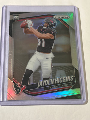 2025 Panini Prizm - Rookies Jayden Higgins #376