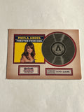 Paula Abdul – Forever Your Girl Certified Silver Album Card (Americana Collection)