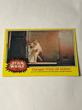 1977 Topps Star Wars #136 Danger From All Sides!, Yellow Series 3, VG