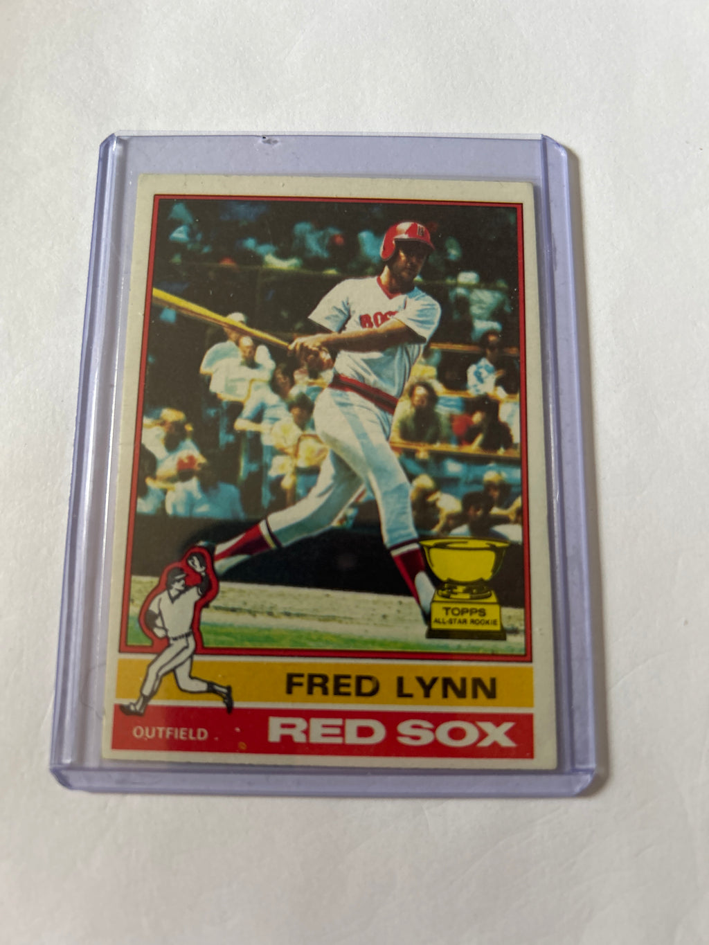 1976 Topps - Fred Lynn #50