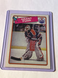 Topps 1988 Grant Fuhr #59 Edmonton Oilers Base Set Hockey Card