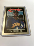 1991-92 Legends Baseball ⚾️ Card #28, KEN GRIFFEY, JR, Seattle Mariners, (HOF)