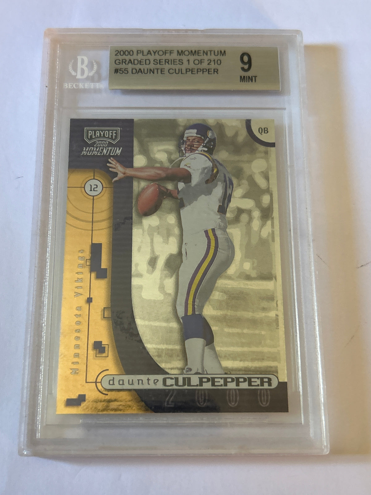 2000 Playoff Momentum - Daunte Culpepper #55