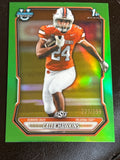 Bowman U Chrome Caleb Hawkins 1st Bowman Green Refractor 227/399 Oklahoma State Cowboys RB