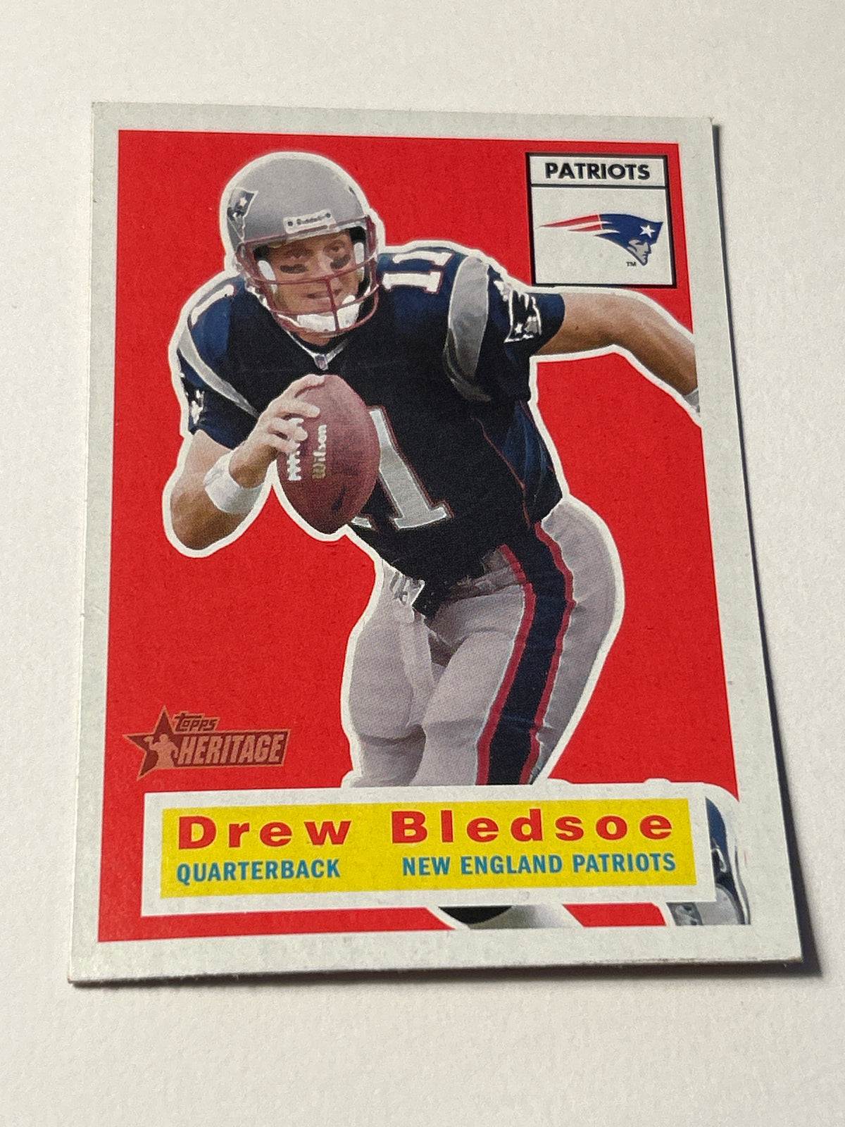 2001 Topps Heritage - Drew Bledsoe #49
